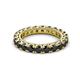 2 - Ellen 3.00 mm Black Diamond Eternity Band 