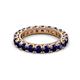2 - Ellen 3.00 mm Blue Sapphire Eternity Band 