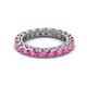 2 - Ellen 3.00 mm Pink Sapphire Eternity Band 
