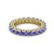 2 - Ellen 3.00 mm Tanzanite Eternity Band 