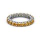 2 - Ellen 3.00 mm Citrine Eternity Band 