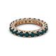 2 - Ellen 3.00 mm London Blue Topaz Eternity Band 