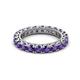 2 - Ellen 3.00 mm Iolite Eternity Band 