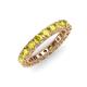 3 - Ellen 3.00 mm Yellow Sapphire Eternity Band 