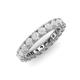 3 - Ellen 3.00 mm White Sapphire Eternity Band 