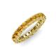3 - Ellen 3.00 mm Citrine Eternity Band 