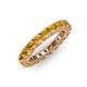 3 - Ellen 3.00 mm Citrine Eternity Band 