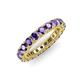 3 - Ellen 3.00 mm Iolite Eternity Band 