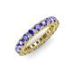 3 - Ellen 3.00 mm Tanzanite Eternity Band 