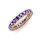 3 - Ellen 3.00 mm Iolite Eternity Band 