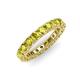 3 - Ellen 3.00 mm Yellow Diamond Eternity Band 