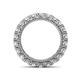4 - Ellen 3.00 mm White Sapphire Eternity Band 