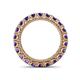4 - Ellen 3.00 mm Iolite Eternity Band 