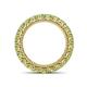 4 - Ellen 3.00 mm Peridot Eternity Band 