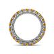 4 - Ellen 3.00 mm Citrine Eternity Band 