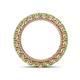 4 - Ellen 3.00 mm Peridot Eternity Band 