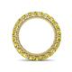 4 - Ellen 3.00 mm Yellow Diamond Eternity Band 