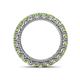 4 - Ellen 3.00 mm Peridot Eternity Band 