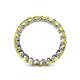 5 - Clarissa 3.00 mm Princess Cut Yellow Sapphire Eternity Band 