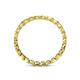 5 - Clarissa 2.50 mm Princess Cut Yellow Sapphire Eternity Band 