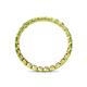 5 - Clarissa 2.50 mm Princess Cut Peridot Eternity Band 