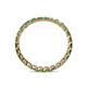 5 - Clarissa 2.50 mm Princess Cut Green Garnet Eternity Band 