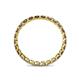 5 - Clarissa 2.50 mm Princess Cut Smoky Quartz Eternity Band 