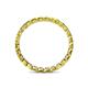 5 - Clarissa 2.50 mm Princess Cut Yellow Diamond Eternity Band 