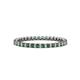1 - Clarissa 2.00 mm Princess Cut Lab Created Alexandrite Eternity Band 