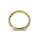 5 - Ashlyn 1.80 mm Citrine 3/4 Eternity Band 
