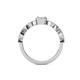 4 - Jiena Desire Oval Cut Semi Mount Marquise and Square Milgrain Engagement Ring 