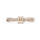 1 - Avril Desire Emerald Cut Semi Mount Twist Braided Shank Engagement Ring 