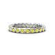 1 - Zhuri 2.40 mm Yellow Diamond Eternity Band 