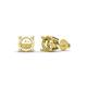 1 - Liam Four Prong 14K Yellow Gold Ear Stud Setting 