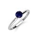 3 - Solus Round Blue Sapphire Solitaire Engagement Ring  