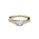 1 - Solus 0.50 ct IGI Certified Lab Grown Diamond Round (5.00 mm) Solitaire Engagement Ring  