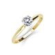 3 - Solus Round Forever Brilliant Moissanite Solitaire Engagement Ring  