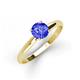 3 - Solus Round Tanzanite Solitaire Engagement Ring  