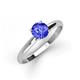 3 - Solus Round Tanzanite Solitaire Engagement Ring  