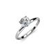 2 - Solus 0.80 ct IGI Certified Lab Grown Diamond Round (6.00 mm) Solitaire Engagement Ring  
