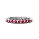 1 - Zhuri 2.40 mm Ruby Eternity Band 