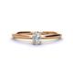 1 - Orla Oval Cut Diamond Solitaire Engagement Ring 
