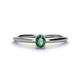 1 - Orla Oval Cut Lab Created Alexandrite Solitaire Engagement Ring 