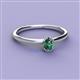 2 - Orla Oval Cut Lab Created Alexandrite Solitaire Engagement Ring 