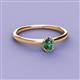 2 - Orla Oval Cut Lab Created Alexandrite Solitaire Engagement Ring 
