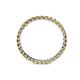 4 - Clarissa 2.00 mm Princess Cut Citrine Eternity Band 