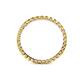 4 - Clarissa 2.00 mm Princess Cut Yellow Sapphire Eternity Band 