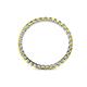 4 - Clarissa 2.00 mm Princess Cut Yellow Sapphire Eternity Band 