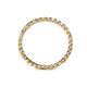 4 - Clarissa 2.00 mm Princess Cut Yellow Sapphire and Diamond Eternity Band 