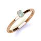3 - Orla Oval Cut Opal Solitaire Engagement Ring 